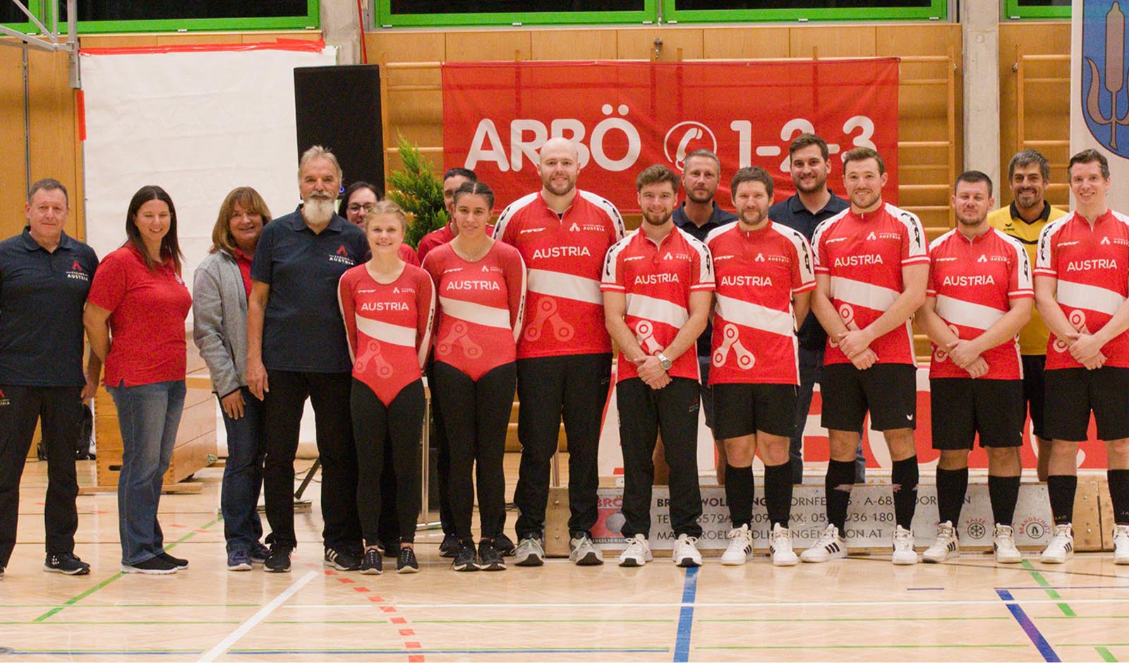 Das WM-Team f&uuml;r die Titelk&auml;mpfe in Ludwigsburg (Foto: G&uuml;nter Nicolussi)
