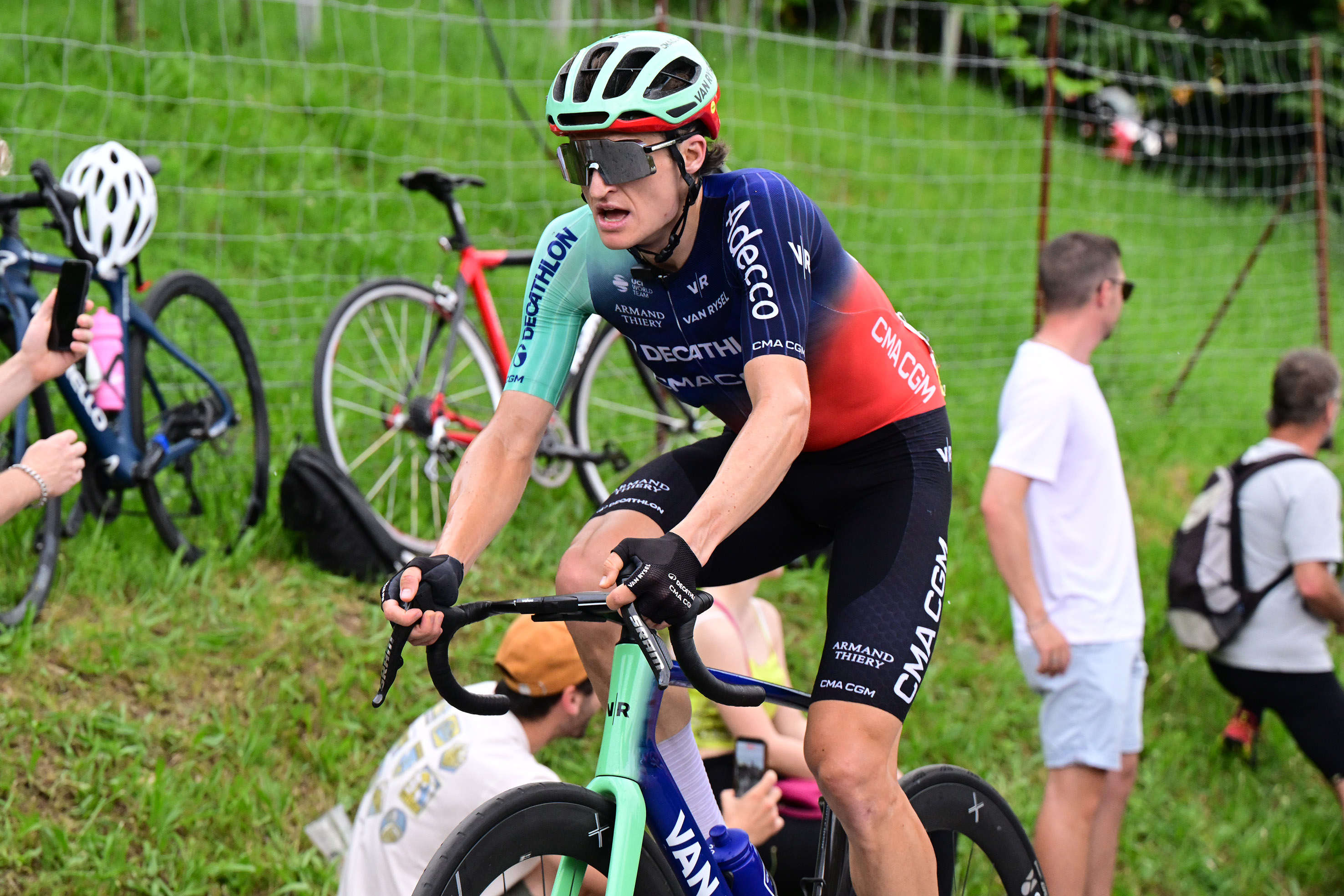 Felix Gall beim Giro d'Italia (Foto: Reinhard Eisenbauer)