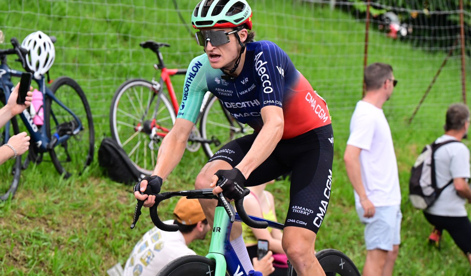 Felix Gall beim Giro d'Italia (Foto: Reinhard Eisenbauer)