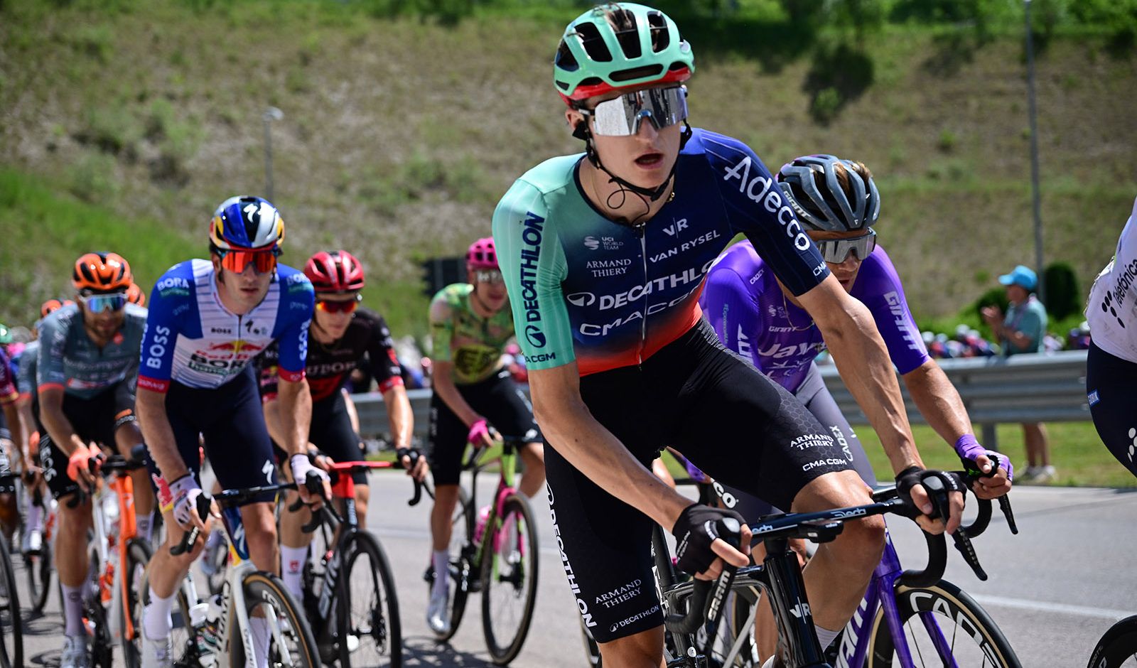 Felix Gall klettert in die absolute Weltspitze beim Giro d'Italia (Foto: Reinhard Eisenbauer)