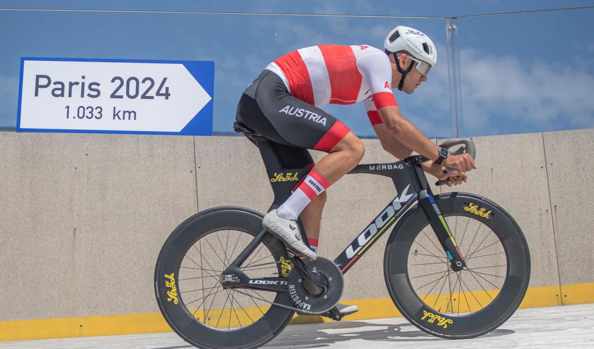 F&uuml;r den Auftakt der Track Champions League 2024 geht es f&uuml;r Tim Wafler wieder nach Paris ins Olympiavelodrom (Foto: Peter Maurer/Cycling Austria)