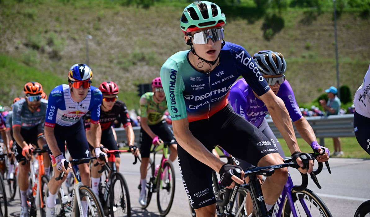 Felix Gall klettert in die absolute Weltspitze beim Giro d'Italia (Foto: Reinhard Eisenbauer)
