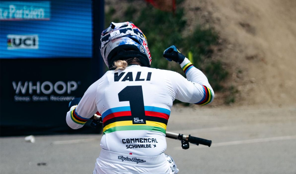 Zweiter Saisonerfolg im Weltcup f&uuml;r Valentina H&ouml;ll (Foto: Monica Gasbichler)