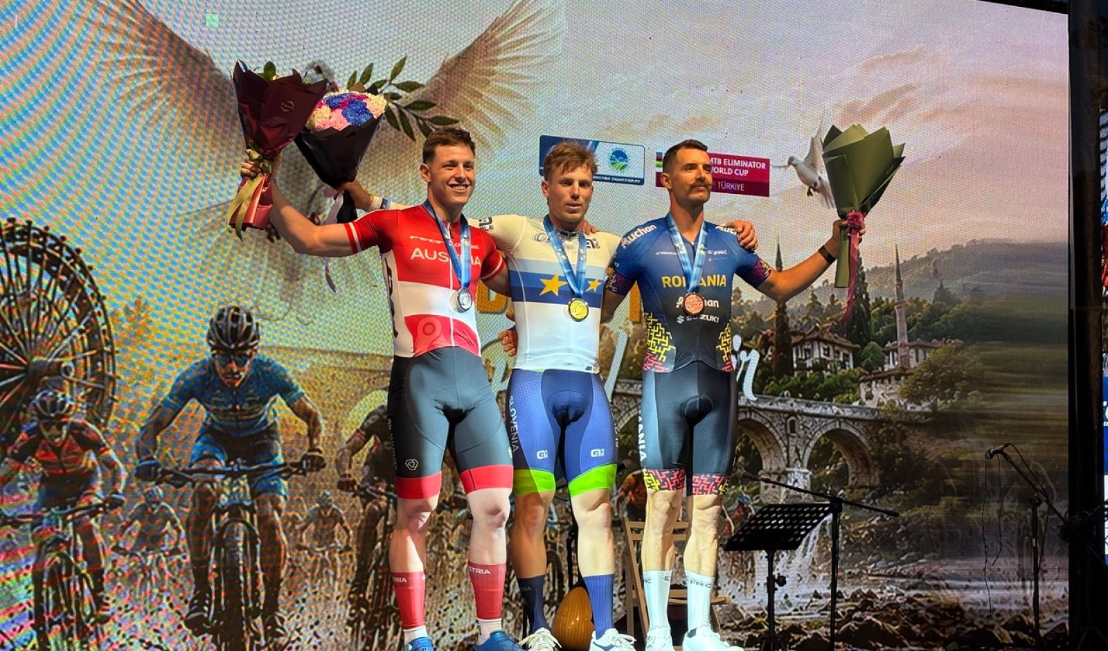 Theo Hauser gewinnt Silber bei der Mountainbike-Eliminator-EM in der T&uuml;rkei (Foto: privat)