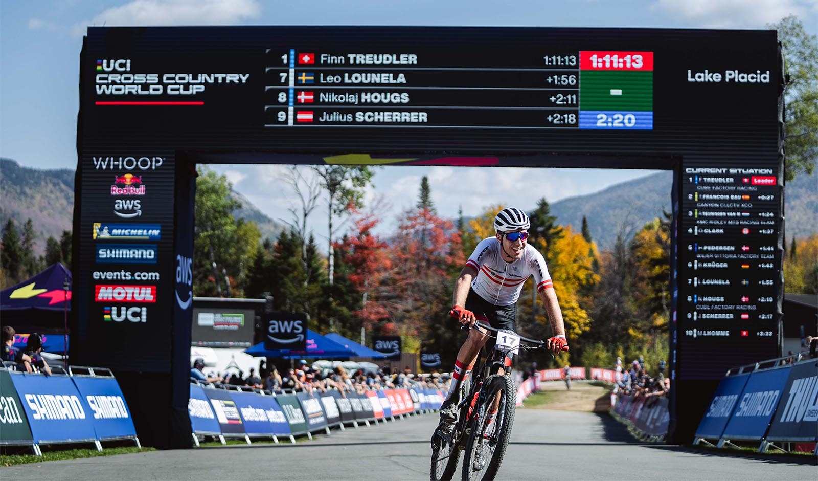 Julius Scherrer wird Neunter beim Weltcup in Lake Placid (Foto: Monica Gasbichler)