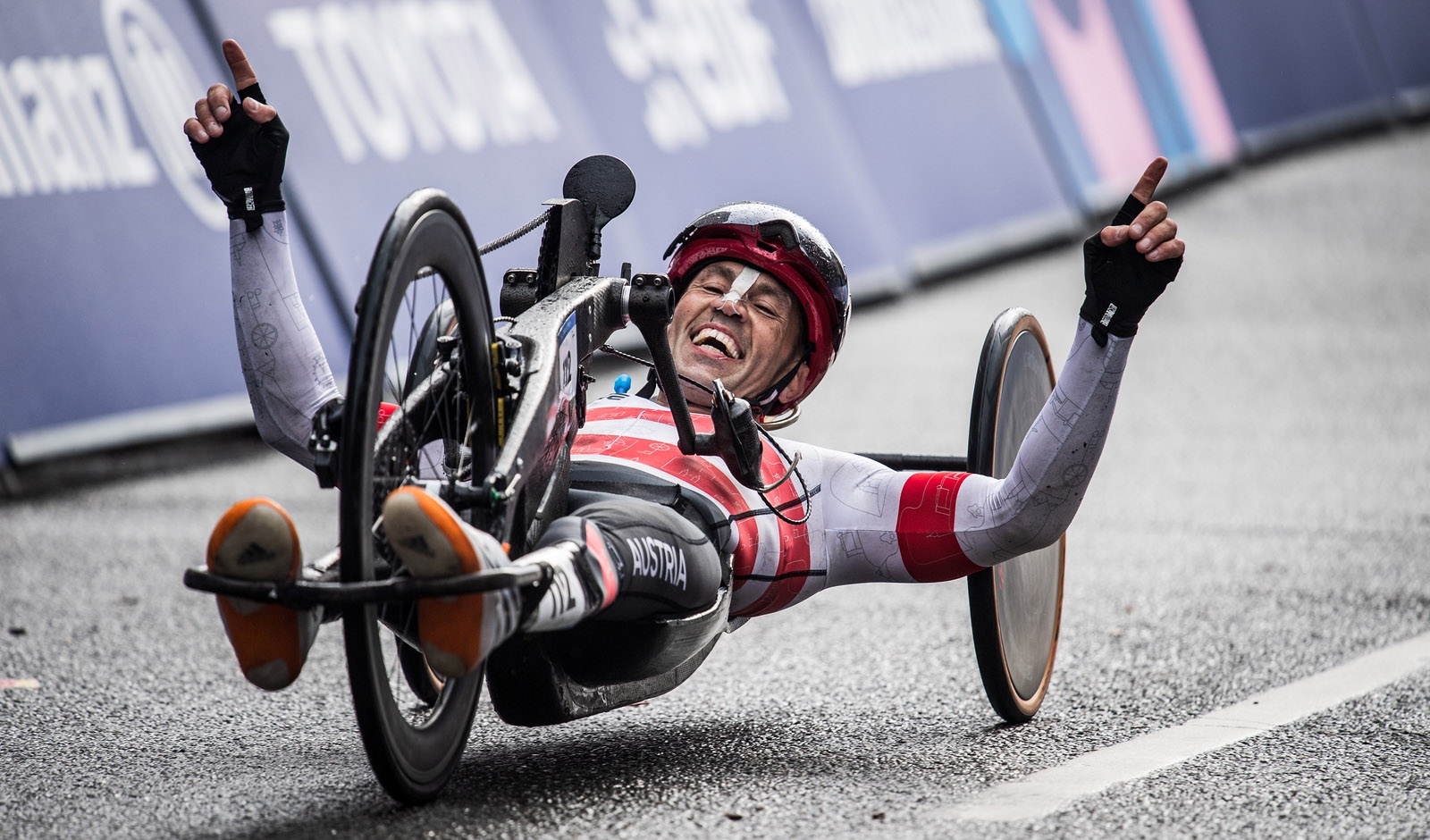 Thomas Frühwirth gewinnt nach Silber im Zeitfahren auch Silber im Straßenrennen von Paris (Foto: Drew Kaplan/Cycling Austria)