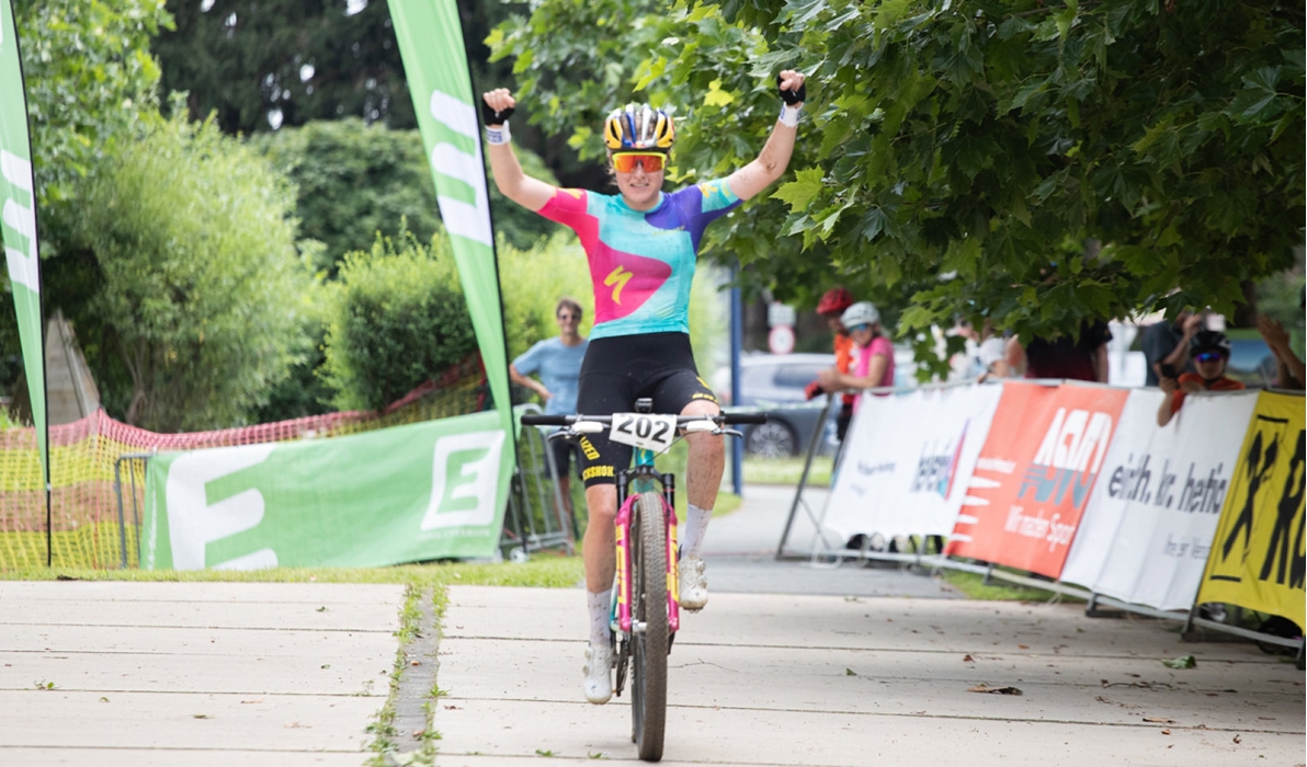 Laura Stigger holt sich innerhalb von 24 Stunden zwei Meistertitel (Foto: Peter Maurer/Cycling Austria)