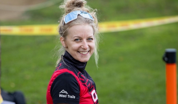 Lisa Ribarich bei Wexl Trails Kids Race