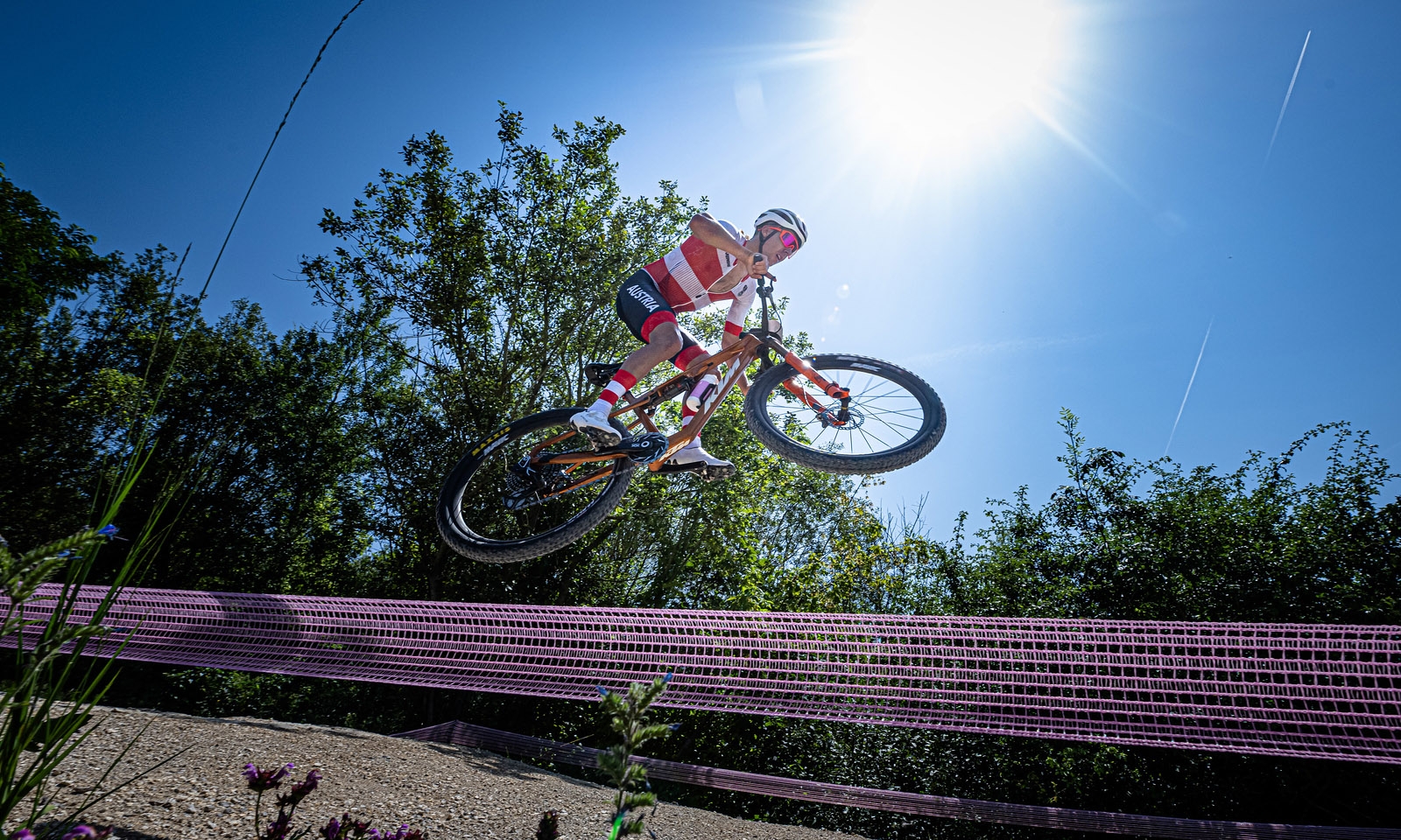 Max Foidl beim Cross-Country in Paris (Credit: Arne Mill/Cycling Austria)