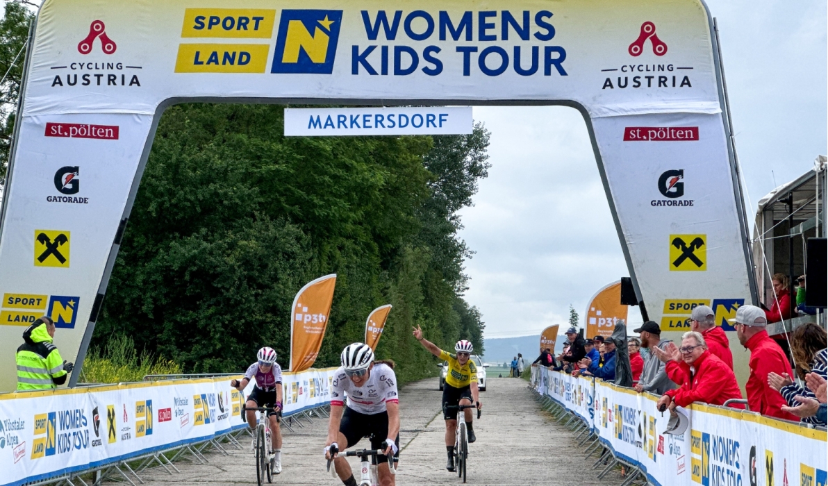 Polin Brzezna siegreich auf schneller zweiter NÖ Womens Tour Etappe in Markersdorf