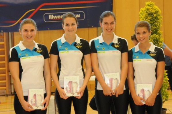 Boten eine starke Vorstellung, die 4 Girls aus Hohenems.