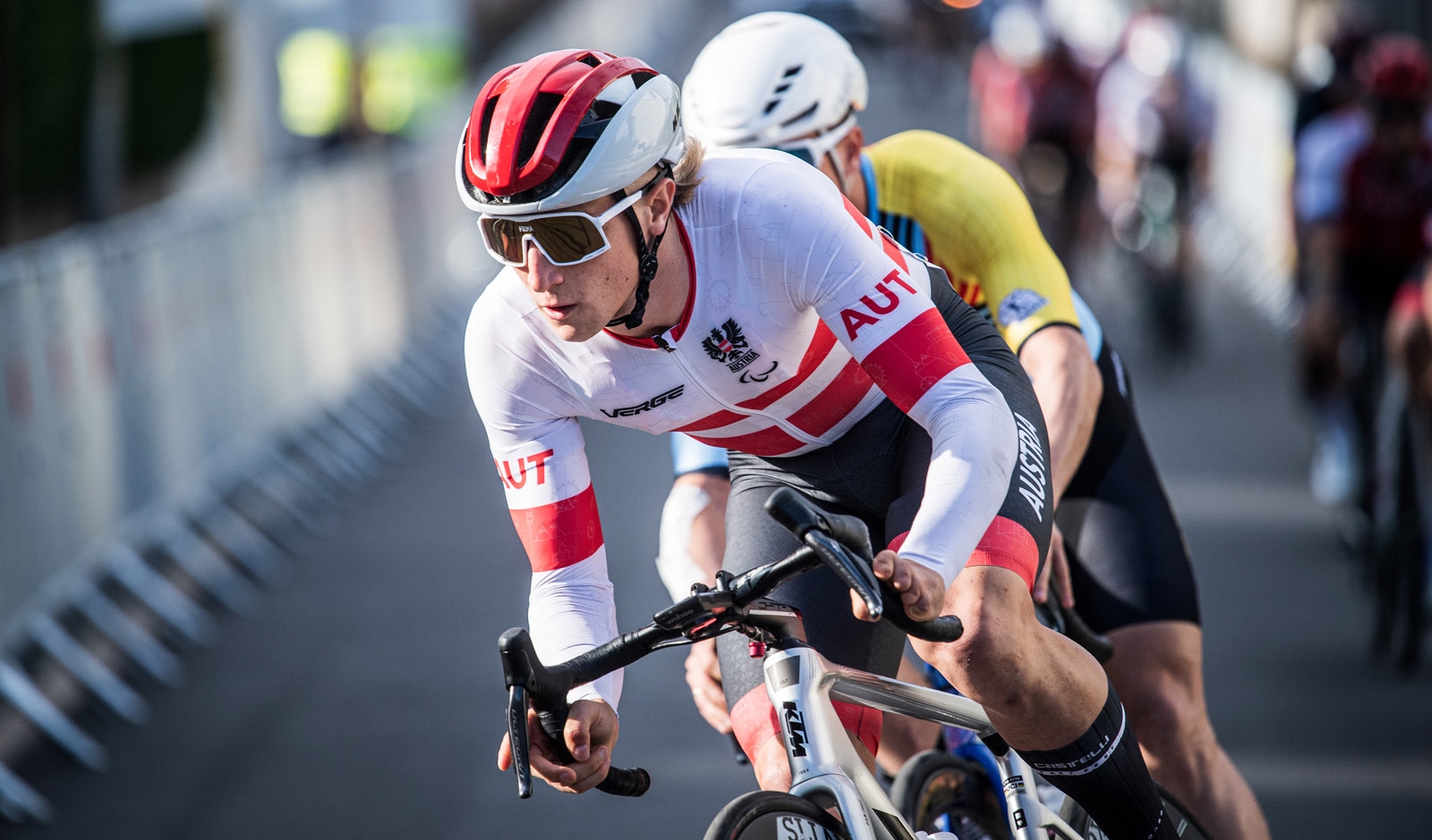 Franz-Josef Lässer im Straßenrennen (Foto: Drew Kaplan/Cycling Austria)